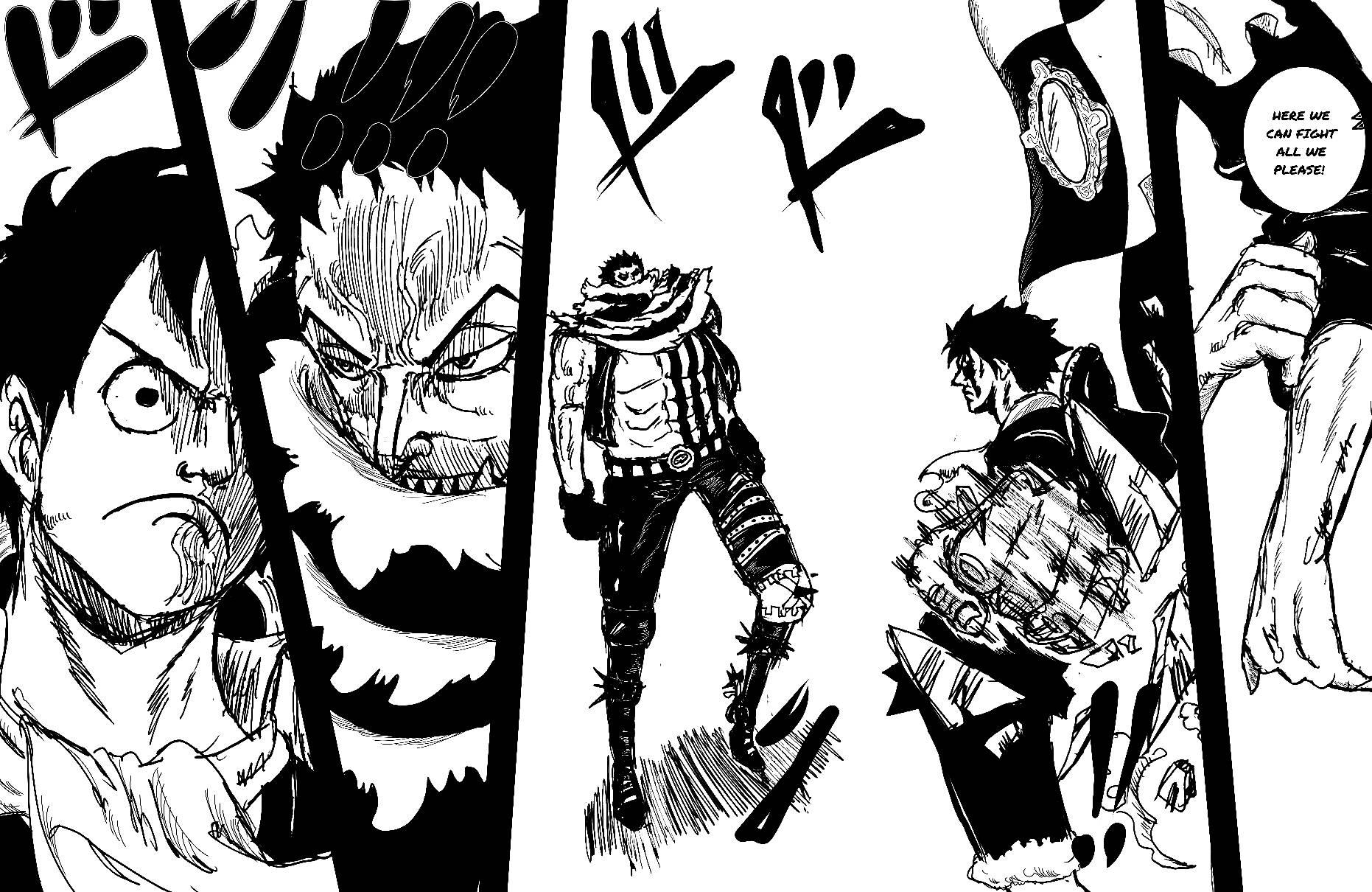 Luffy vs Katakuri V2 by ABDNext on DeviantArt