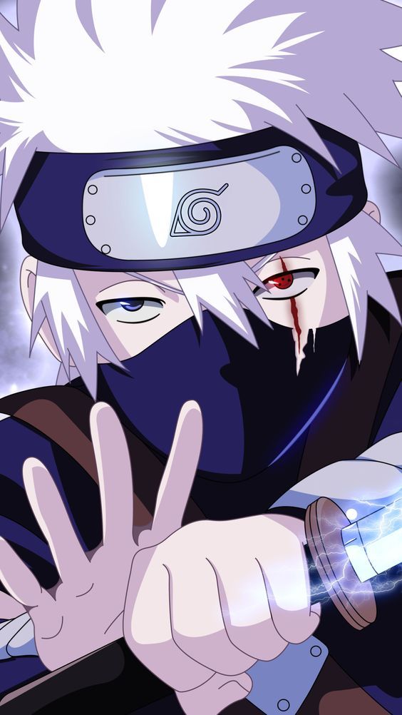 como desenhar o kakashi hatake do anime naruto clássico