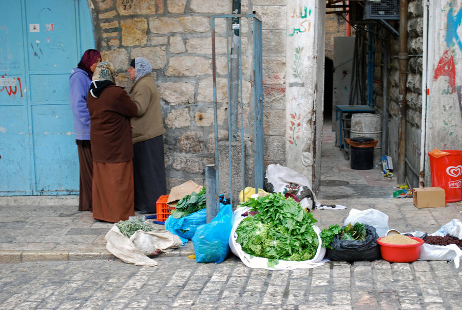 Arab women 2, Jerusalem