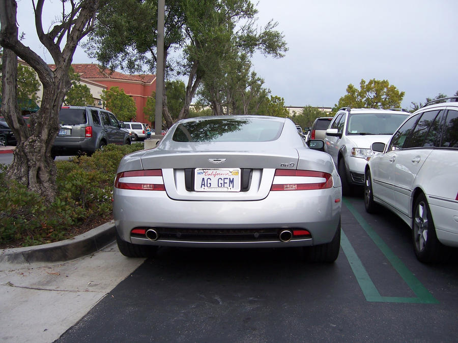 Aston Martin DB9 - Back by Predator11 on DeviantArt