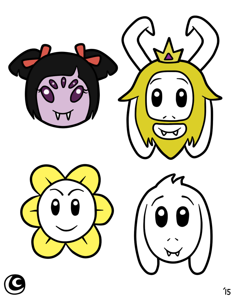 Undertale Designs set 3 by hotcheeto89 on DeviantArt