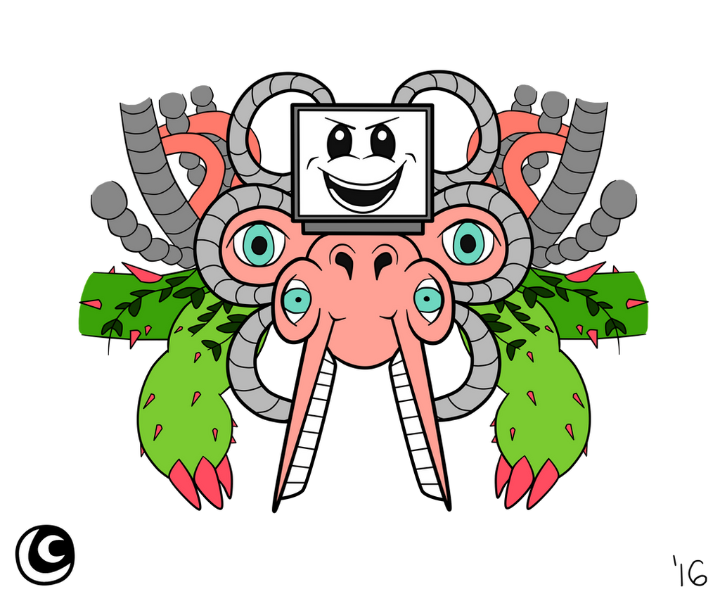 Undertale Designs - Omega Flowey