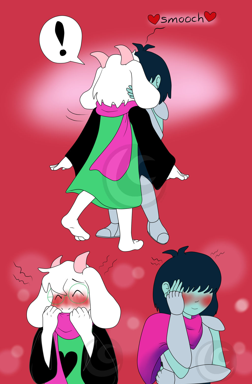 Kimono Ralsei If ''Kiss Ralsei'' Was an Option by hotcheeto89 on DeviantArt