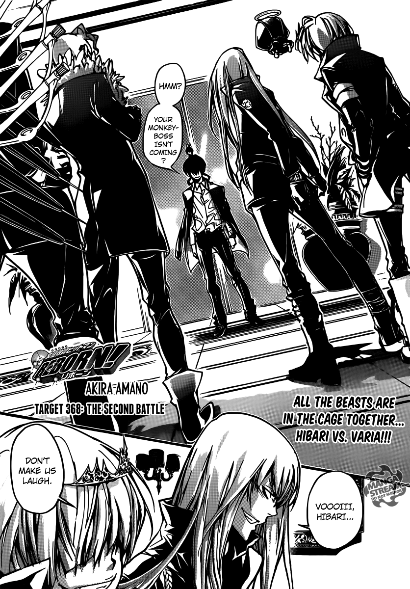 Katekyo Hitman Reborn Manga Chapter 368 by animemangaaddict on DeviantArt Katekyo Hitman Reborn Manga Chapter 368 by animemangaaddict on DeviantArt