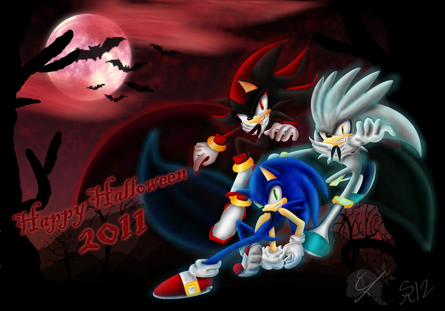 RisziArts on X: 🎃Dark Sonic for this spooky month🎃 #darksonic  #SonicTheHedgehog  / X