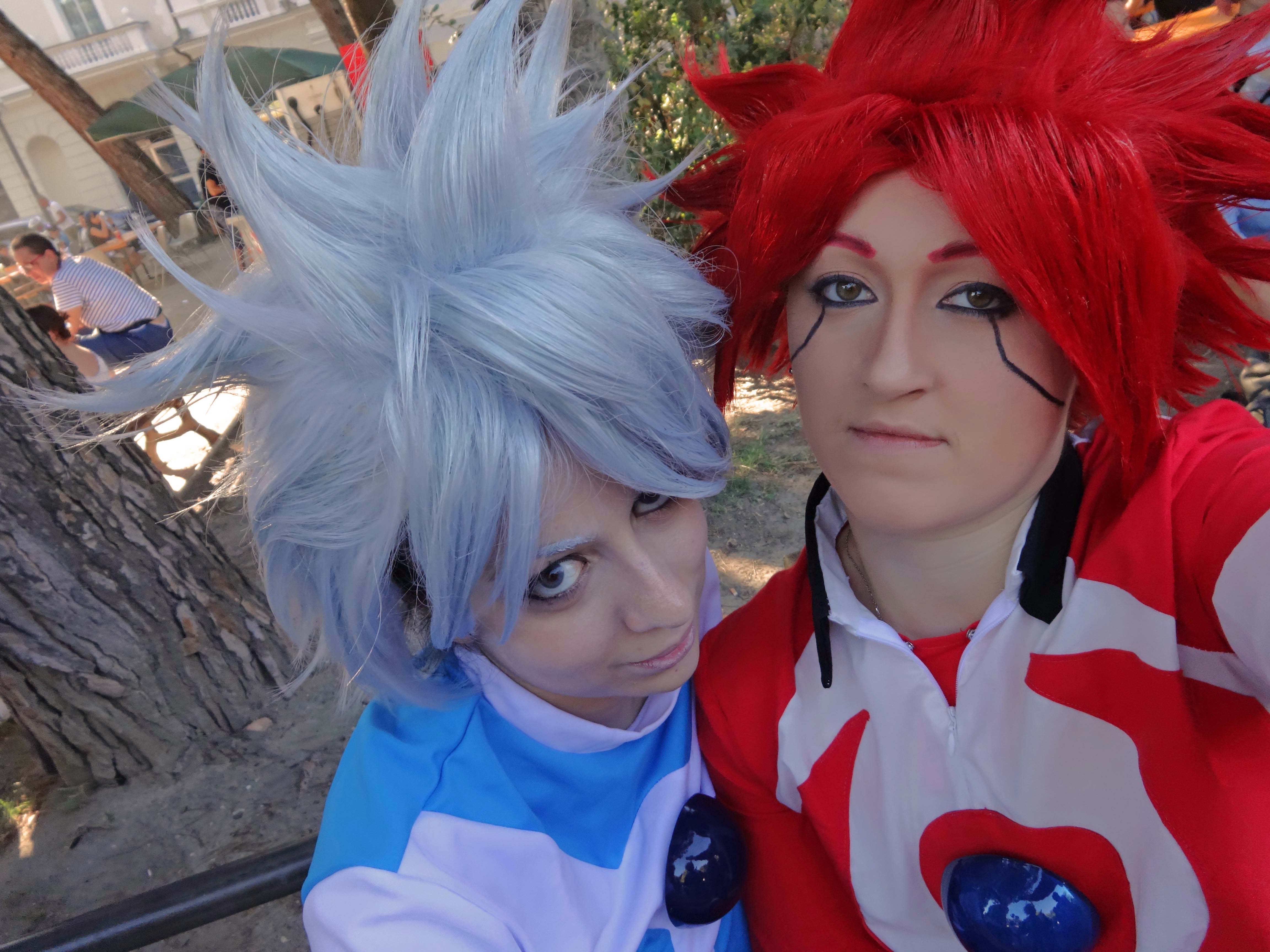 Burn and Gazel cosplay