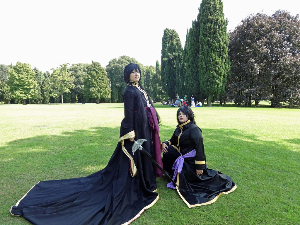 Alone Hades and Thanathos cosplay