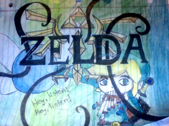 Zelda Notebook Sketch(Finish)