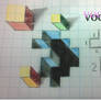 Voorbeeld voor de 3D tekenles