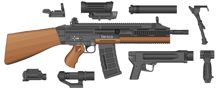 SIER - 'Enfield' Assault Rifle