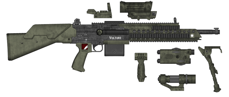 SSW - 11 'Vulture' LMG