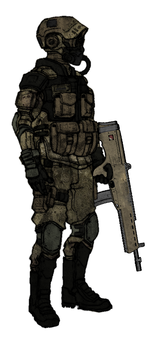 Boottemless Commando 'Commando' Infantry Combat Armour by AdmiralSerenity on DeviantArt