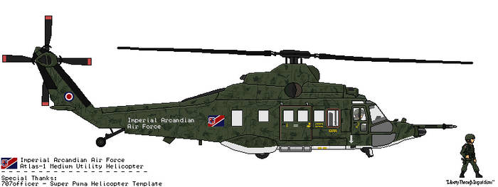 Arcandian Atlas Chopper [JG - Cold War]