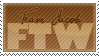 Team Jacob FTW - Stamp