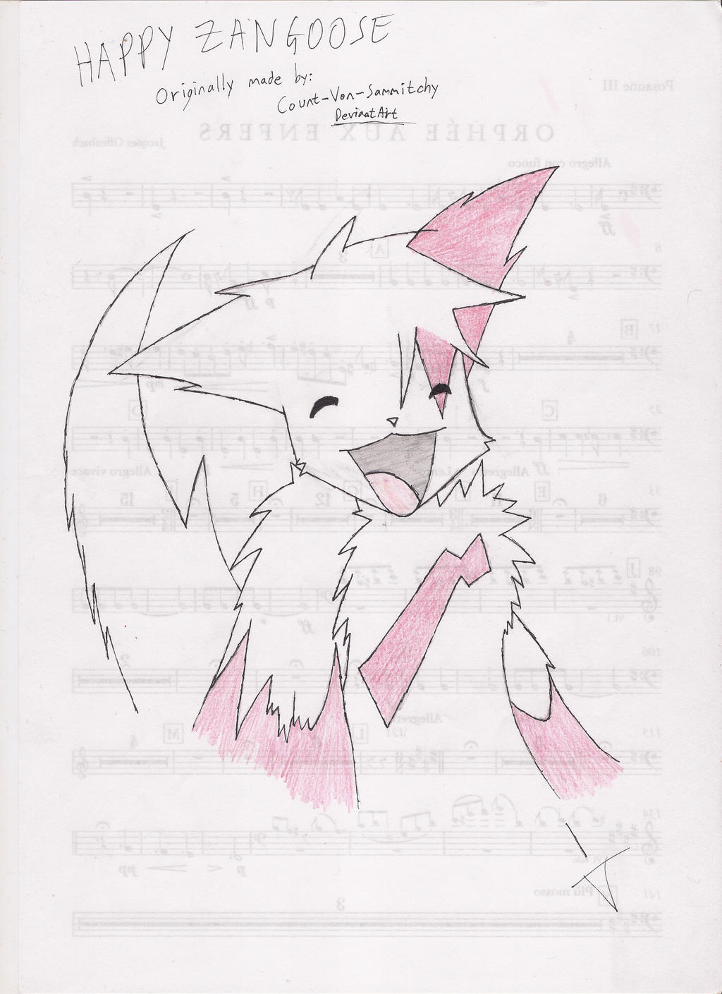 Happy Zangoose