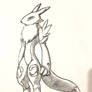 Renamon Sketch