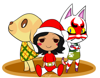 Animal Crossing Christmas 2016