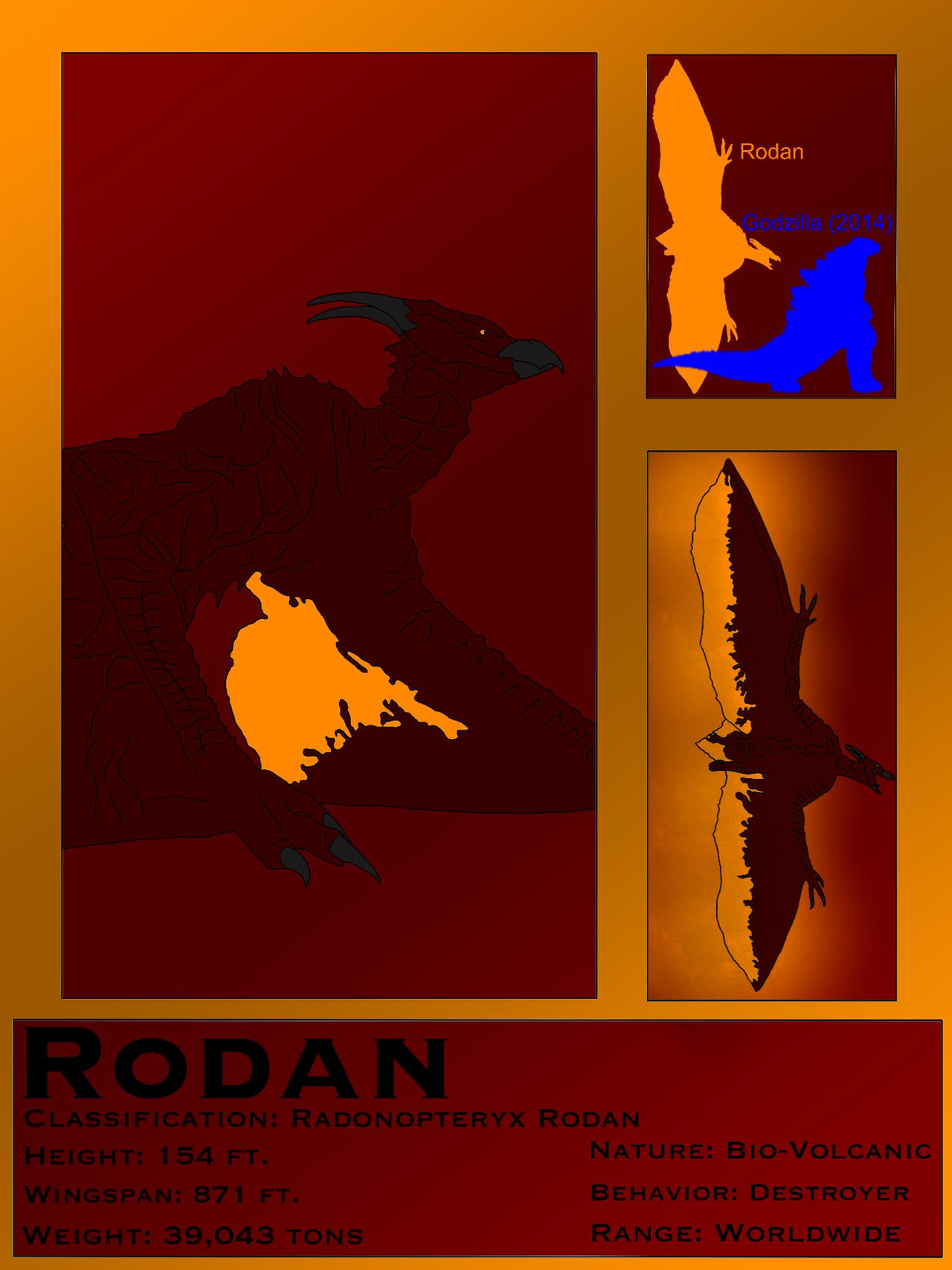 Raodan Rodan - Monarchs of Earth by KellHound270 on DeviantArt