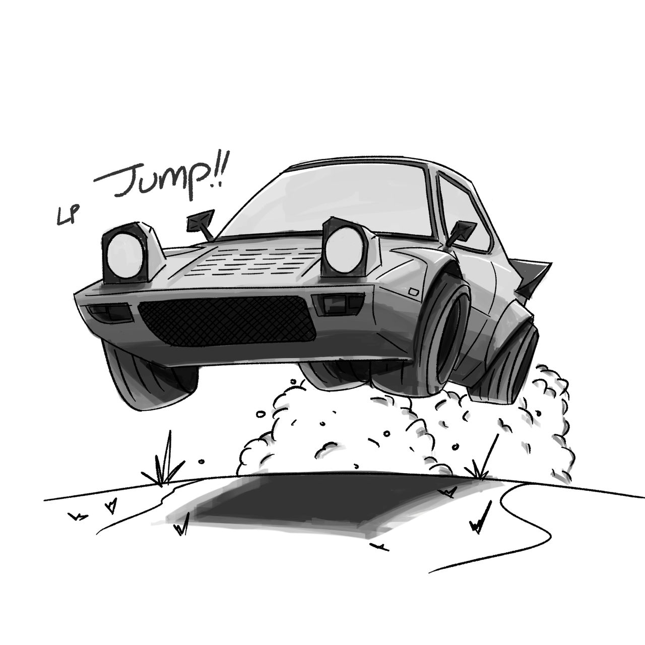 Lancia Stratos Jump by JustLitephase on DeviantArt