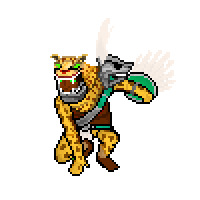 Xbalanque pixel art