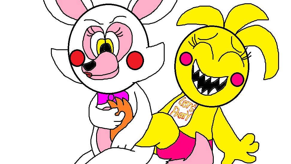 Toy Chica And Mangle Tickle Fight Part 2 By Aloynna On Deviantart.