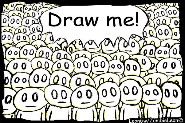 Draw me by LeonGW on DeviantArt