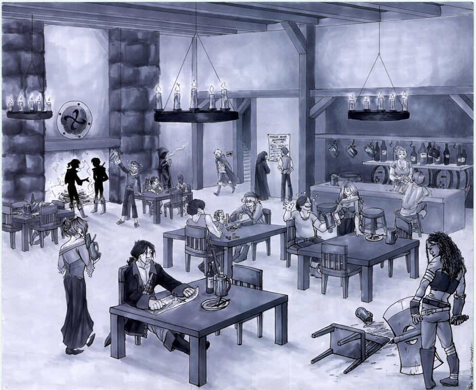 Medieval Tavern by Shazzbaa on DeviantArt