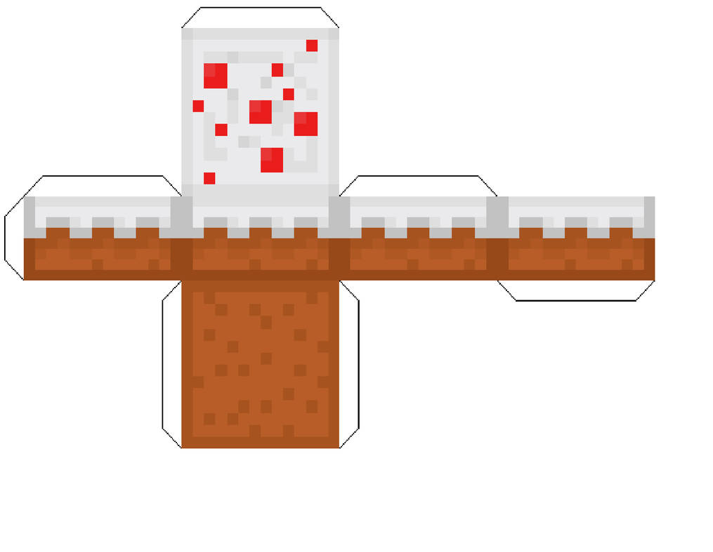 Print Out Cake (minecraft) by homestucklover14 on DeviantArt