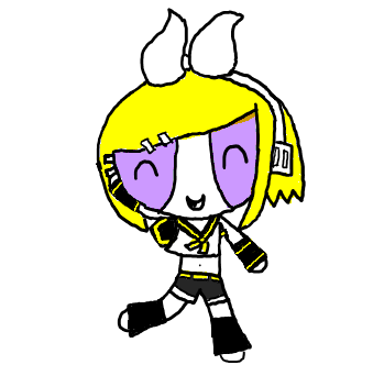 Rin Kagamine- Powerpuff