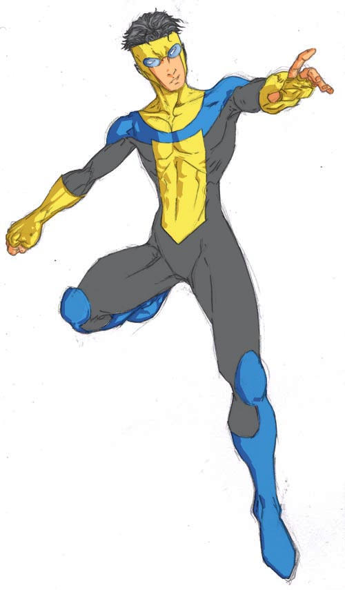 Invincible sketch colored by anthonyharrisart on DeviantArt