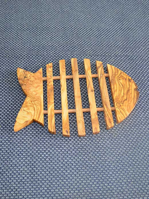 Wooden Fish Shaped Trivet