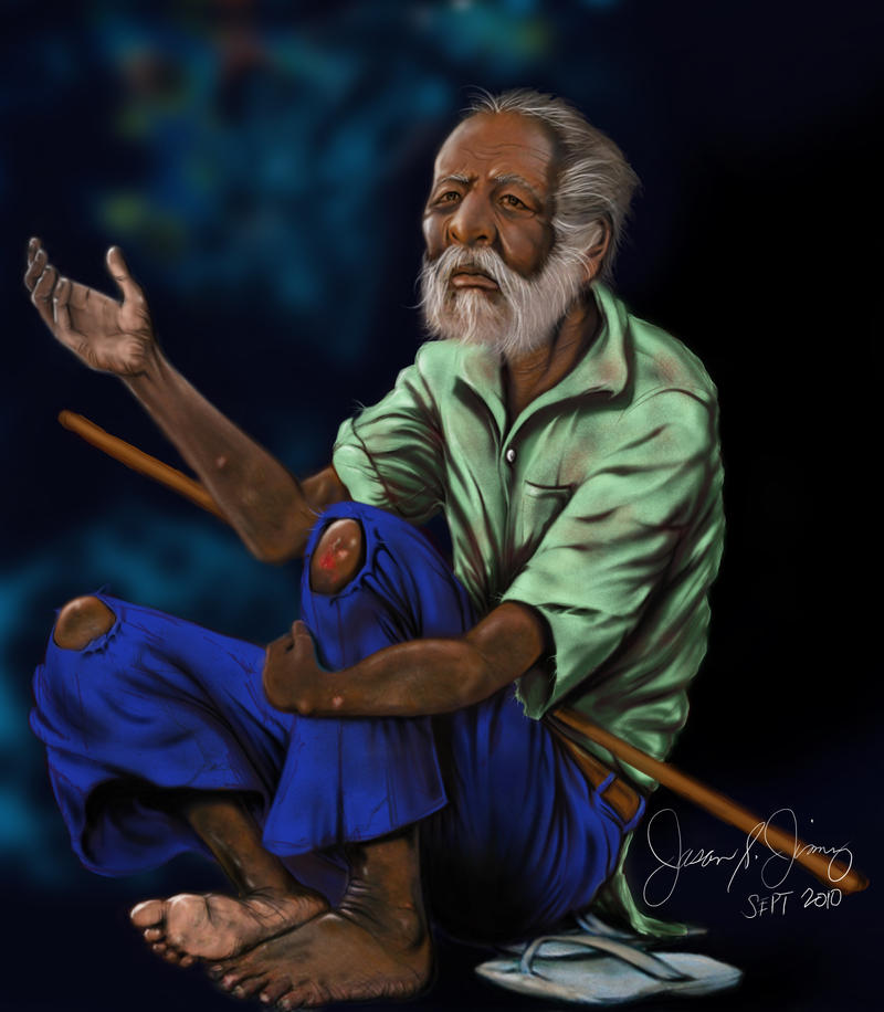 The Blind Man by JasonJimenezArts on DeviantArt