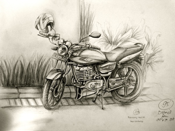 Motorcycle sketch