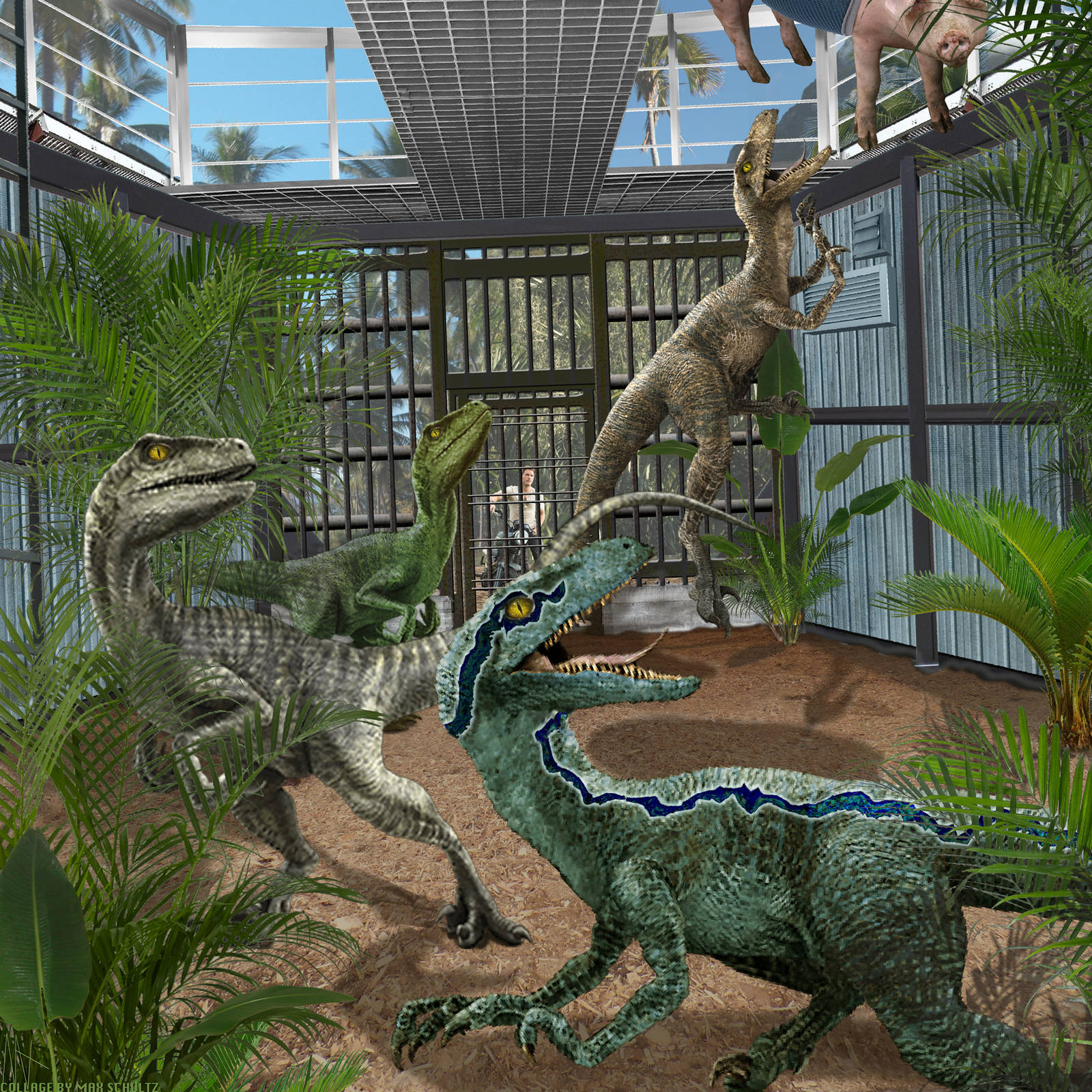 Velociraptor of Jurassic World by urbnvampslayer on DeviantArt