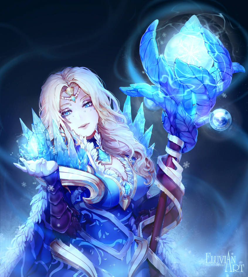 Crystal maiden dota by фото 78