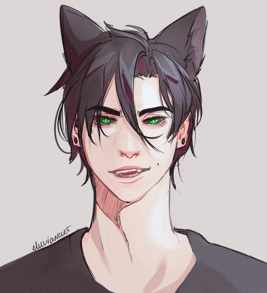 Sketch CatBoy by EluvianArt on DeviantArt