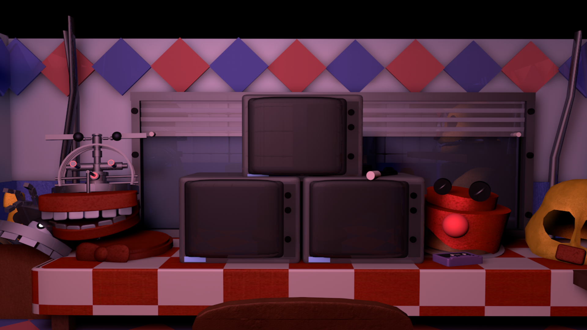 FNAF Dining Room (Not Accurate) by VirtualOdyssey on DeviantArt