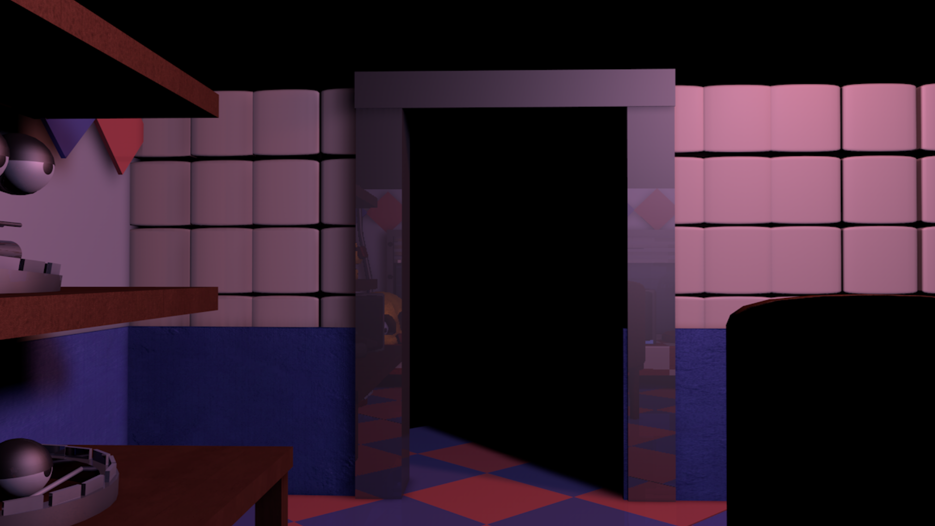 FNAF Dining Room (Not Accurate) by VirtualOdyssey on DeviantArt