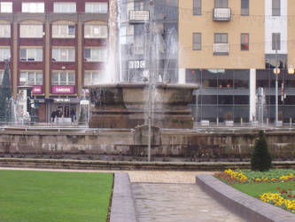 Queens Gardens Fountain