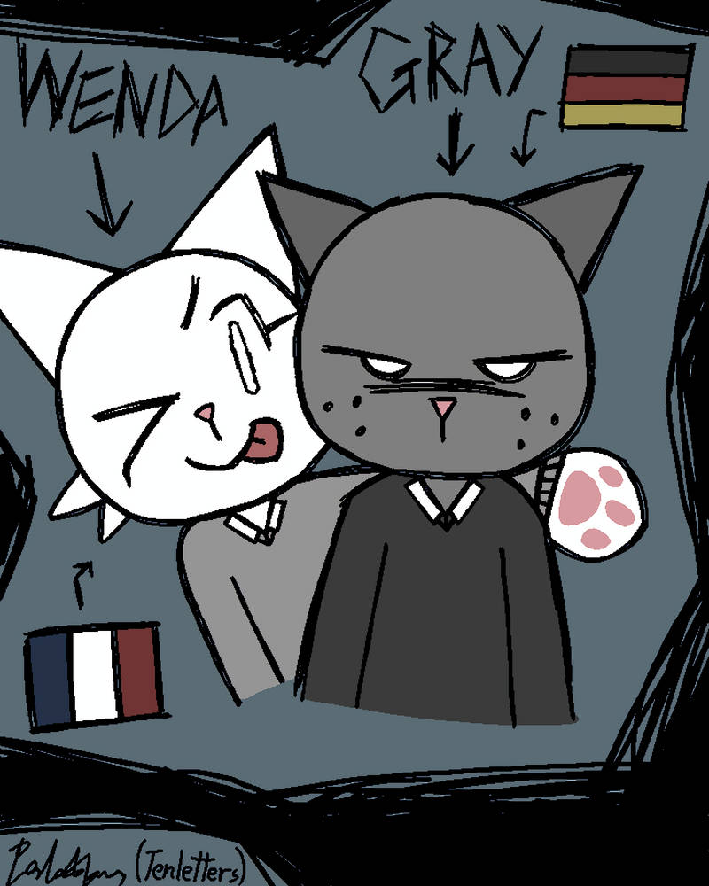 Wenda And Gray By Zavierong On DeviantArt wenda-and-gray-by-zavierong-on-deviantart