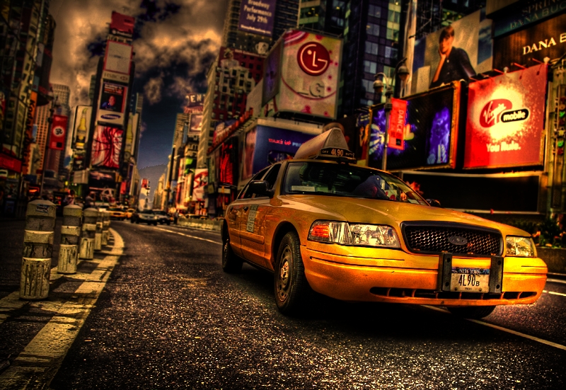 Taxi Newyork HDR