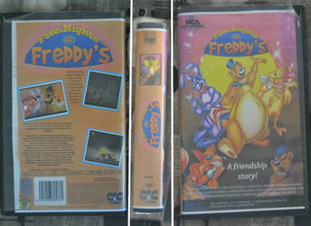 5 Nights at Freddy's VHS Movie Cassette