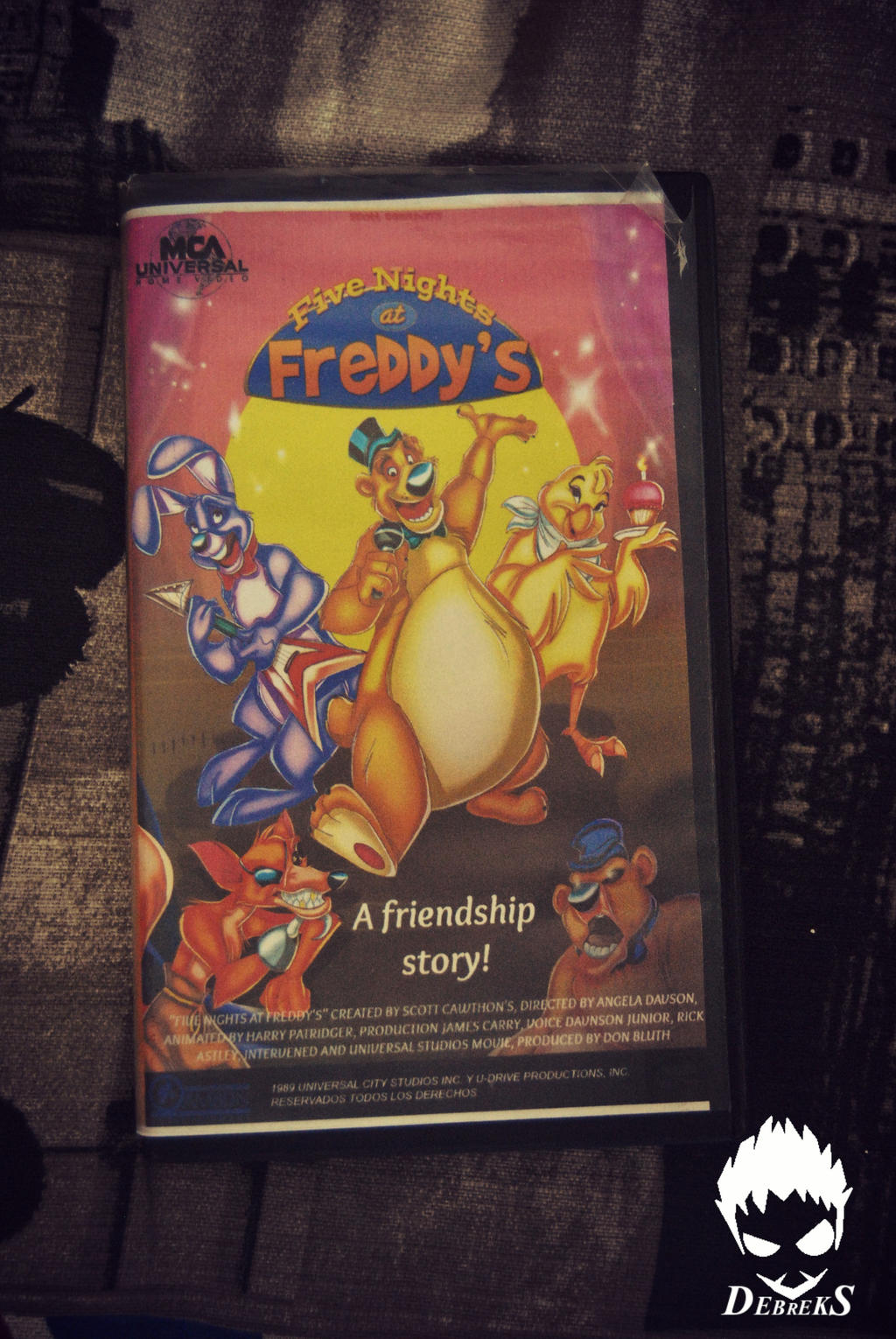 SECRET FNAF Movie VHS Tape 