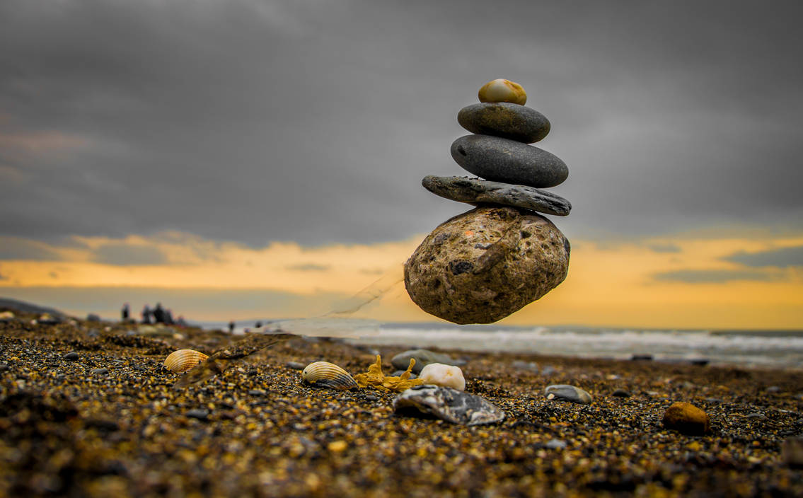 Pebbles Float Floating Pebbles by Lebell on DeviantArt