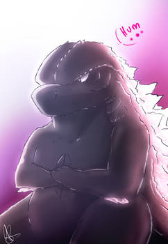 Chibi  Godzilla