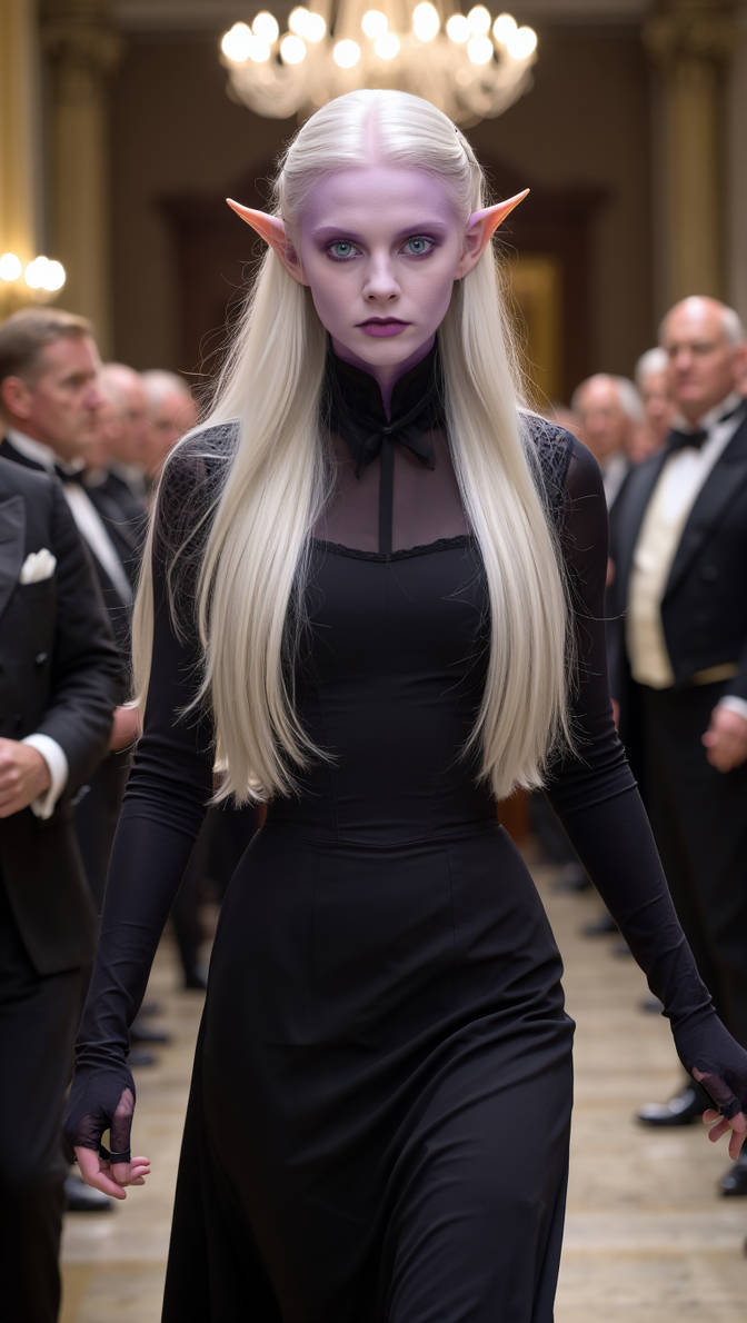 Drow Elf by SaxonRainneAI on DeviantArt