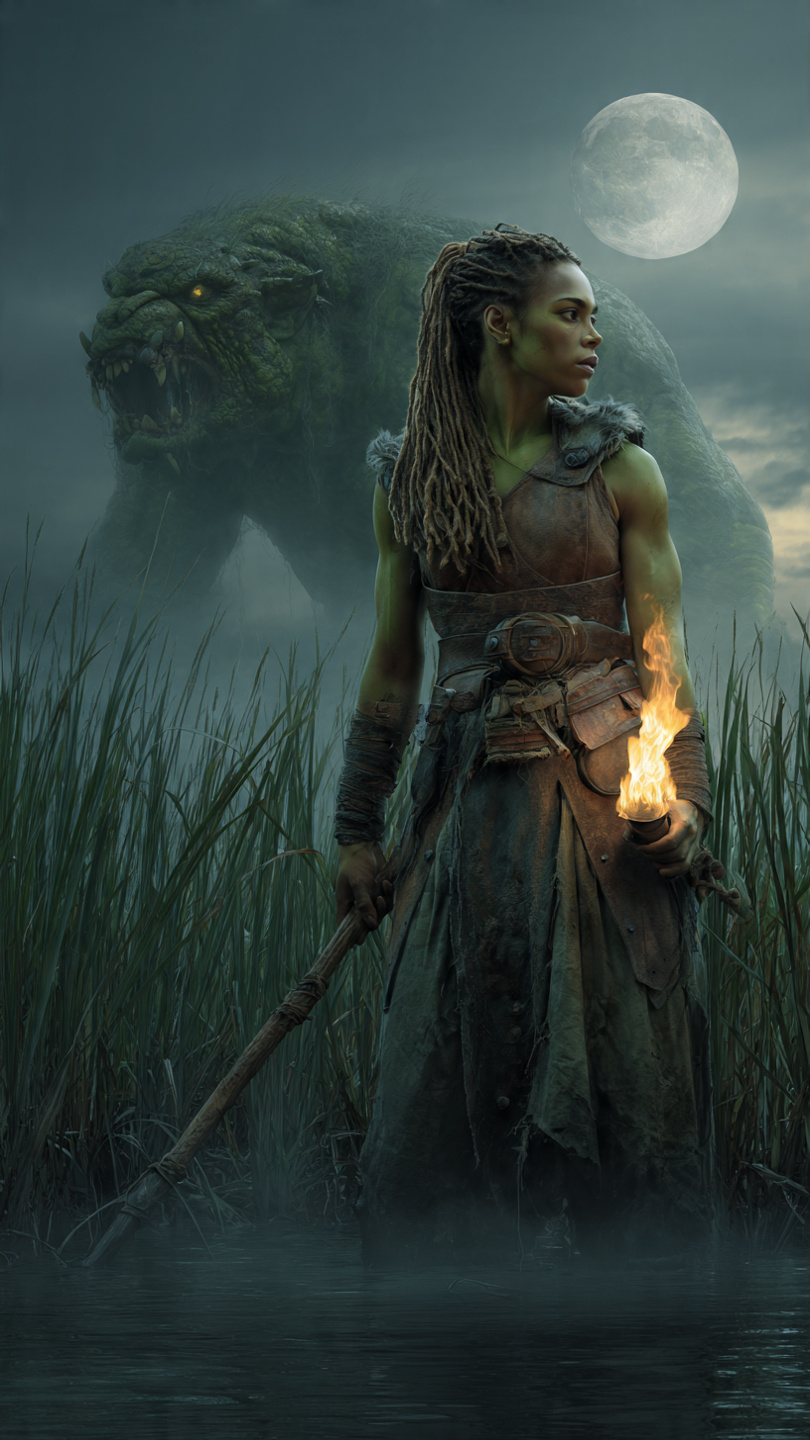 Half Orc Rage Half-Orc by SaxonGreyAI on DeviantArt
