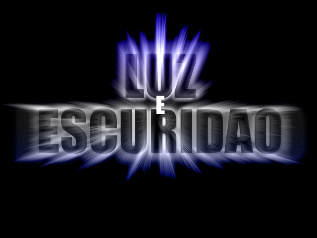 Luz e Escuridao Logo Text