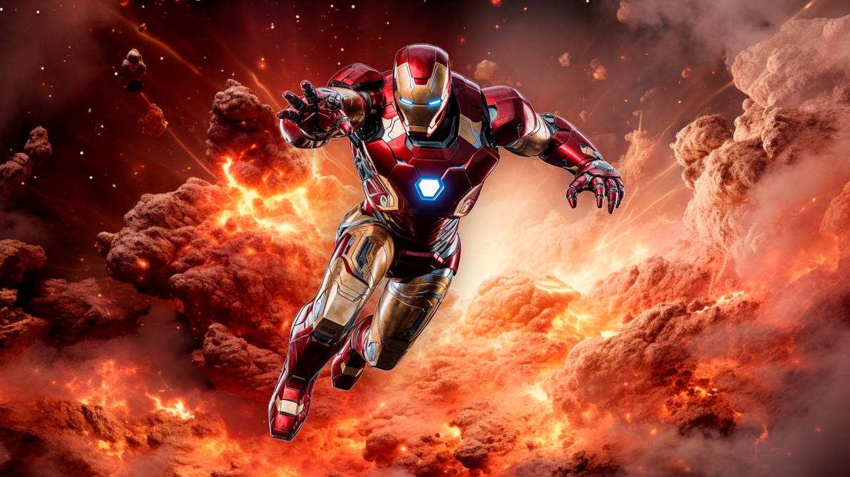 Iron Man Suits Exploding Iron man coming out of an explosion by thejoelcs on DeviantArt
