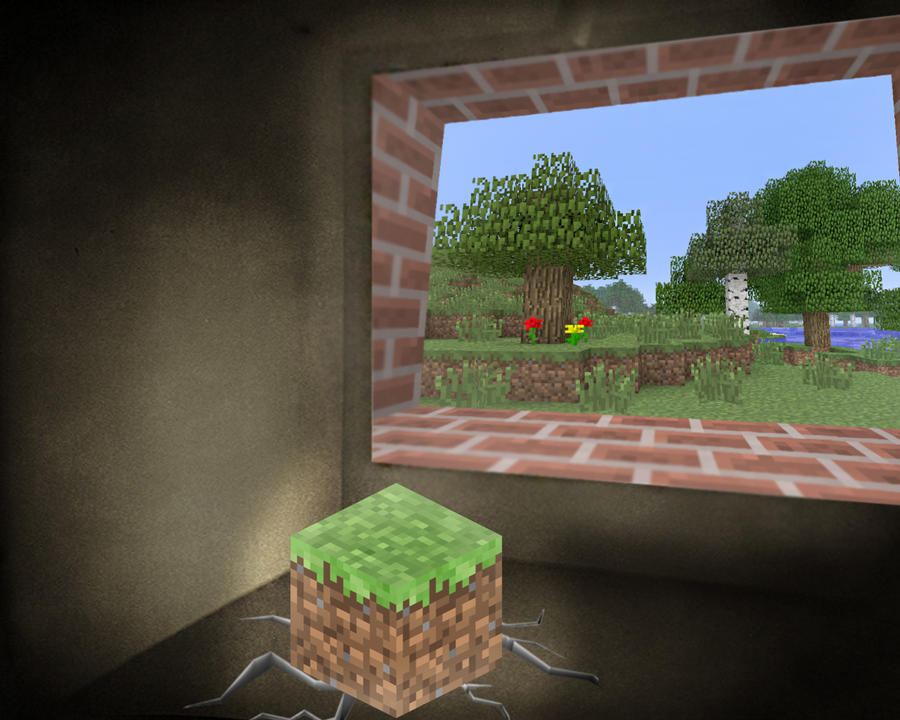 Minecraft Background by aButterKnif3 on DeviantArt